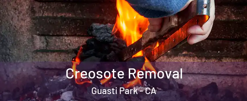 Creosote Removal Guasti Park - CA