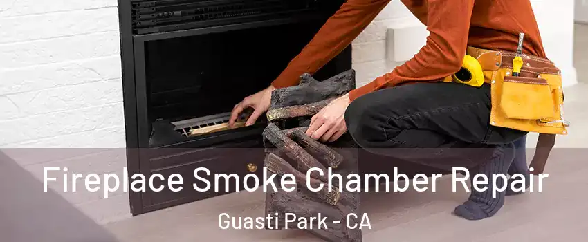 Fireplace Smoke Chamber Repair Guasti Park - CA