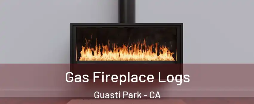 Gas Fireplace Logs Guasti Park - CA