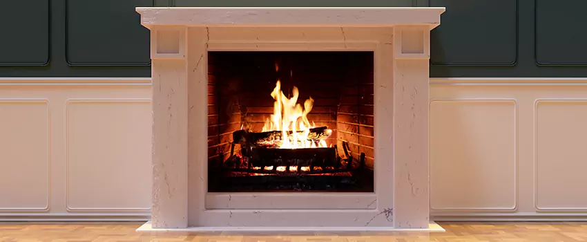 Decorative Electric Fireplace Installation in Guasti Park, California