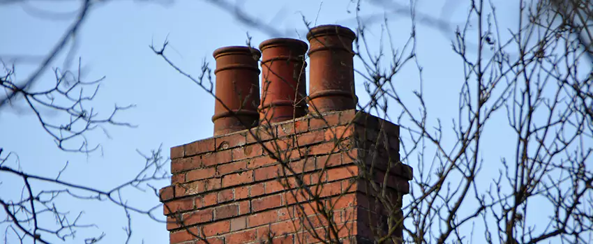 Chimney Crown Installation For Brick Chimney in Guasti Park, California