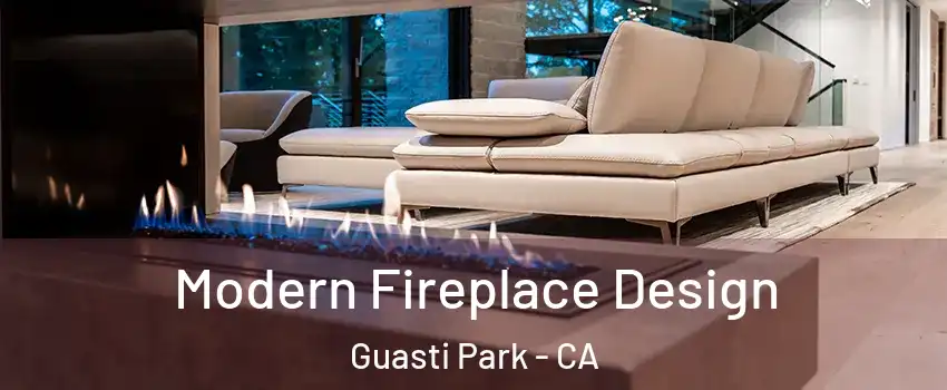 Modern Fireplace Design Guasti Park - CA