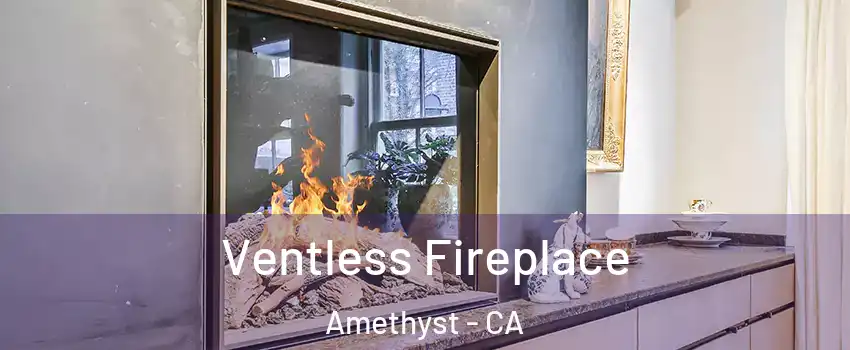 Ventless Fireplace Amethyst - CA